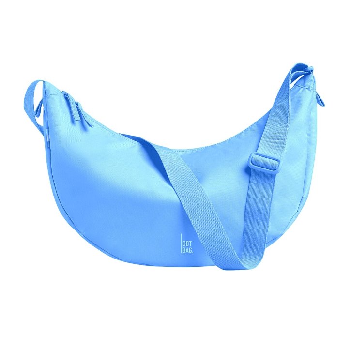 GOTBAG. Moon Bag large aqua